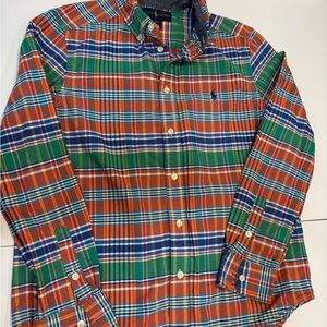 Ralph Lauren Multicolor Plaid Button Down Shirt